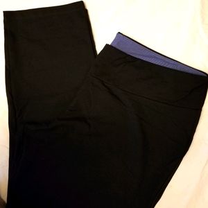 Woman with Control Black Stretch Pants sz. 3xp